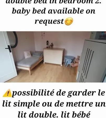 Appartement F3 Ideal Jo Proche De Paris *